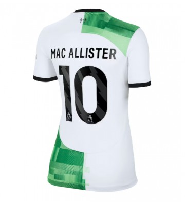 Maillot de foot Liverpool Alexis Mac Allister #10 Extérieur Femmes 2023-24 Manches Courte